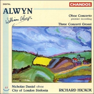 Richard Hickox  :  ְ,  ְ 1-3 (William Alwyn: Oboe Concerto, Three Concerti Grossi)