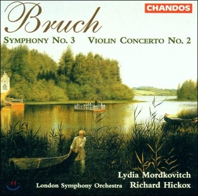 Richard Hickox / Lydia Mordkovitch :  3, ̿ø ְ 2 (Max Bruch: Symphony, Violin Concerto Op.44)  ۽,  𸣵ںġ
