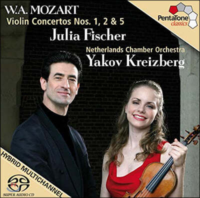 Julia Fischer 모차르트 : 바이올린 협주곡 1,2번 - 율리아 피셔