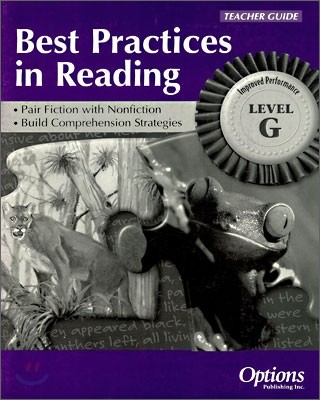 Best Practices in Reading Level G : Teacher Guide