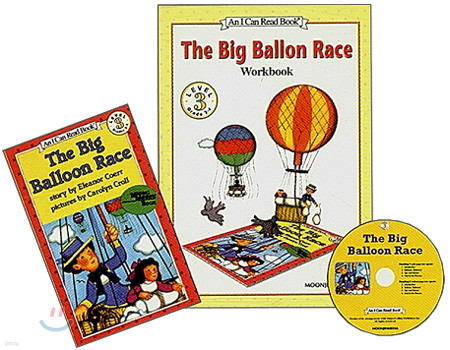 [I Can Read] Level 3-01 : The Big Balloon Race (Workbook Set)
