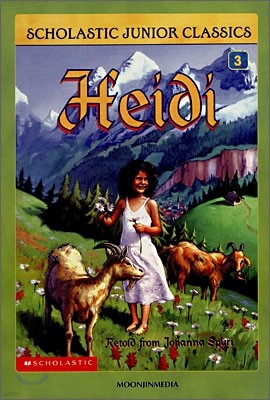 Scholastic Junior Classics #3 : Heidi (Book+CD)