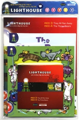 Lighthouse Red 3,4 : They All Ran Away / The Three Bears (Book+CD)