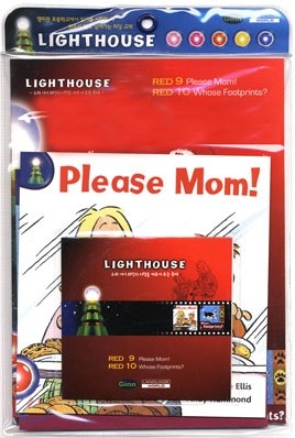 Lighthouse Red 9,10 : Please Mom! / Whose Footprints? (Book+CD)
