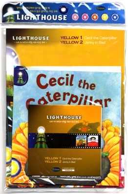 Lighthouse Yellow 1,2 : Cecil the Caterpillar / Jenny In Bed (Book+CD)
