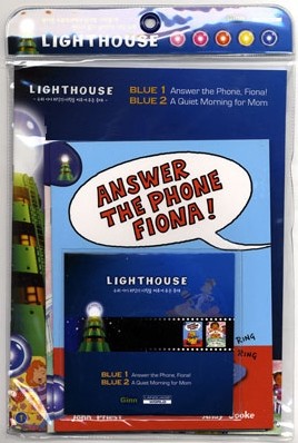Lighthouse Blue 1,2 : Answer The Phone, Fiona! / A Quiet Morning for Mom (Book+CD)
