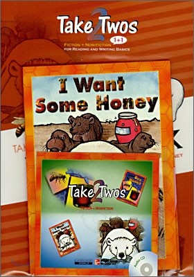 Take Twos Grade 1 Level E-2 : From Bee to Honey / I Want Some Honey (2books+Workbook+CD)
