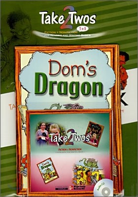 Take Twos Grade 1 Level E-3 : Make a Raft / Dom's Dragon (2books+Workbook+CD)