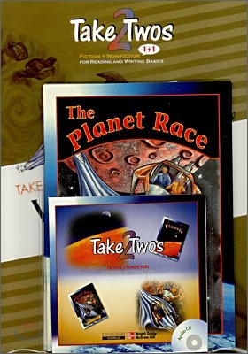 Take Twos Grade 1 Level F-4 : Planets / The Planet Race (2books+Workbook+CD)