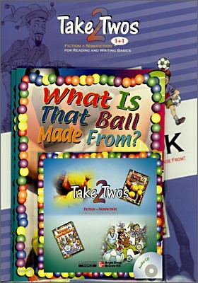 Take Twos Grade 1 Level G-4 : What is That Ball Made From? / The Secret Soccer Ball Maker (2books+Workbook+CD)