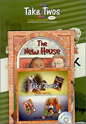 Take Twos Grade 1 Level H-1 : From Plan to House / The New House (2books+Workbook+CD)