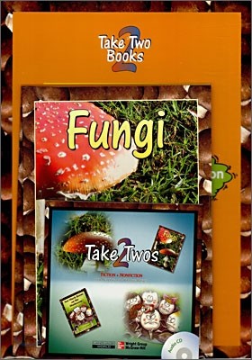 Take Twos Grade 1 Level J-3 : Fungi / Not Much Room on the Mushroom (2books+Workbook+CD)
