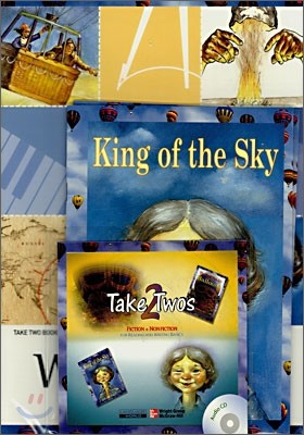 Take Twos Grade 2 Level K-1 : The First Hot-Air Balloons / King of the Sky (2books+Workbook+CD)