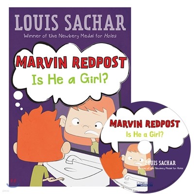 Marvin Redpost #3 : Is He a Girl? (Book+CD)