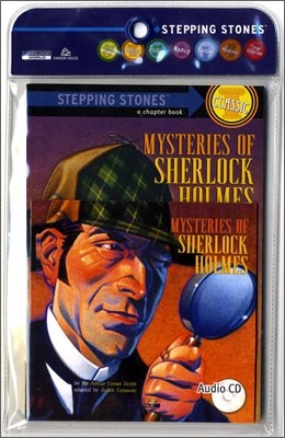 Stepping Stones (Classic) : Mysteries of Sherlock Holmes (Book+CD)