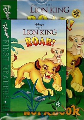 Disney's First Readers Level 1 : Roar! - THE LION KING (Storybook+Workbook Set)