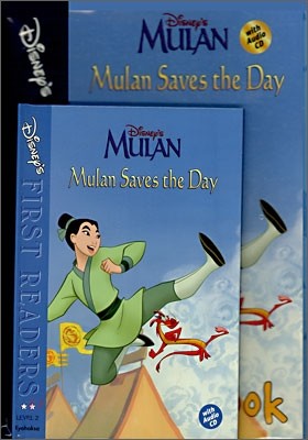 Disney's First Readers Level 2 : Mulan Saves the Day - MULAN (Storybook+Workbook Set)