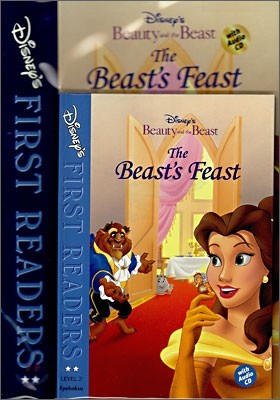 Disney's First Readers Level 2 : The Beast's Feast - BEAUTY AND THE BEAST (Storybook+Workbook Set)