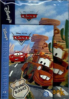 Disney's First Readers Level 2 : Driving Buddies - CARS (Storybook+Workbook Set)