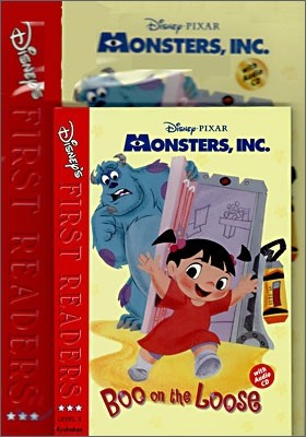 Disney's First Readers Level 3 : Boo on the Loose - MONSTERS,INC. (Storybook+Workbook Set)