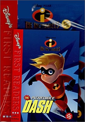 Disney's First Readers Level 3 : The Incredible Dash - THE INCREDIBLES (Storybook+Workbook Set)