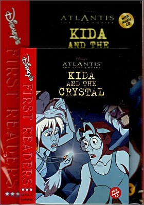 Disney's First Readers Level 3 : Kida and the Crystal - ATLANTIS THE LOST EMPIRE (Storybook+Workbook Set)