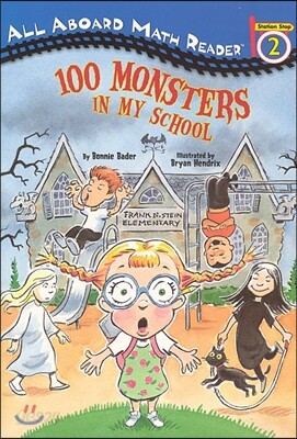 All Aboard Math Reader 2 : 100 Monsters In My School (Book+CD)