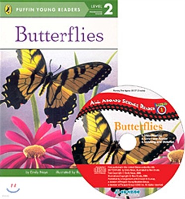 All Aboard Science Reader 1 : Butterflies (Book+CD)