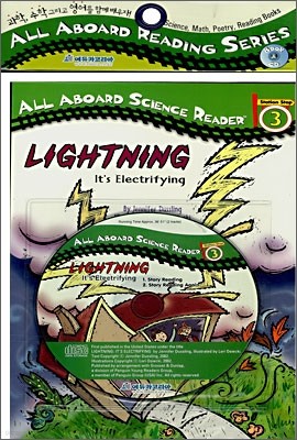 All Aboard Science Reader 3 : Lightning : It's Electrifying (Book+CD)