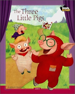 Ready Action Level 2 : The Three Little Pigs (Drama Book)