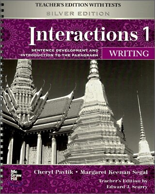 Interactions 1 Writing : Teacher's Edition with Tests (Silver Edition)