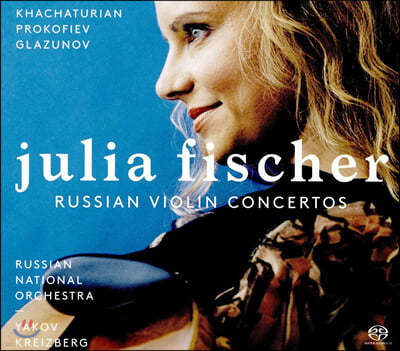 Julia Fischer þ ̿ø ְ -  / ǿ / ۶ֳ (Russian Violin Concertos - Khachaturian / Prokofiev / Glazunov)  Ǽ  ٹ