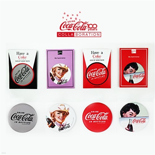 [COCACOLA]코카콜라 나만의 클래식 원형거울