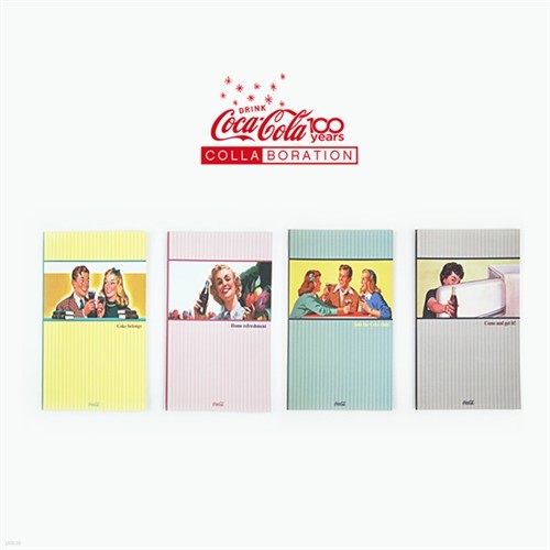 [COCACOLA]코카콜라 빈티지스타일 제본노트