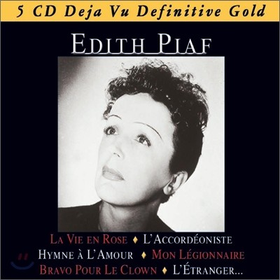Edith Piaf - Deja Vu Definitive Gold
