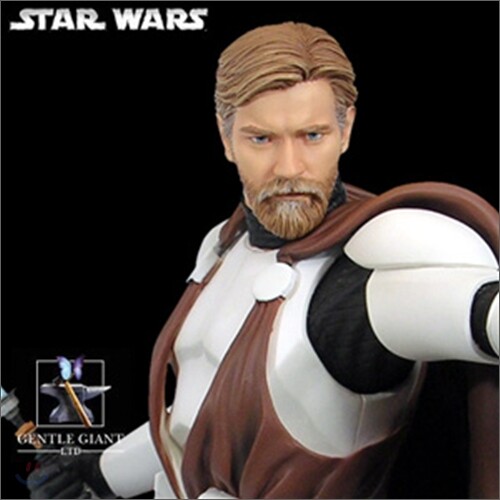 스타워즈 : Star Wars Obi-Wan Kenobi in Clone Trooper Armor Statue
