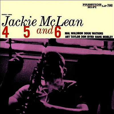 Jackie McLean — 4, 5 & 6 (Remastered) 앨범 커버