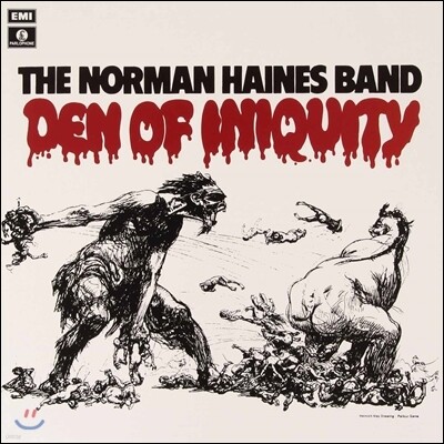 Norman Haines Band — Den Of Iniquity 앨범 커버