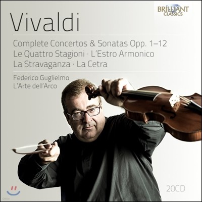 Federico Guglielmo ߵ: ǥ ִ ְ ҳŸ Opp.1-12  (Vivaldi: Complete Concertos & Sonatas)