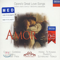 Opera's Great Love Songs - CarrerasㆍDomingoㆍTe KanawaㆍPavarottiㆍSutherland