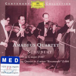 1951ㆍAmadeus Quartet - Schubert : String Quartets D887 & 804