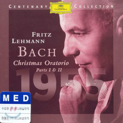 1955Fritz Lehmann - Bach : Christmas Oratorio (Parts &)