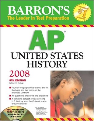 Barron's AP United States History 2008 with CD-Rom