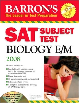 Barron's SAT Subject Test Biology E/M 2008 with CD-ROM