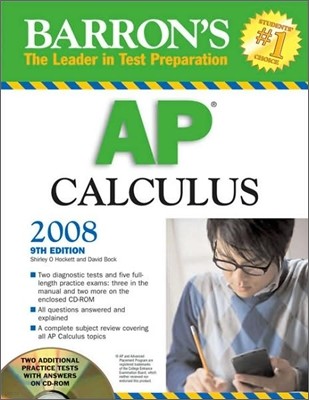 Barron's AP Calculus 2008 with CD-ROM