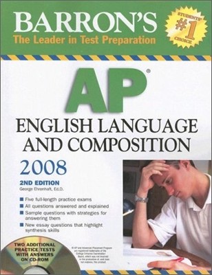 Barron's AP English Language and Composition 2008 with CD-ROM