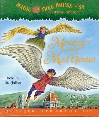 Magic Tree House #38 Monday with a Mad Genius : Audio CD