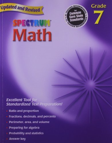 Spectrum Math Activity Book Grade 7