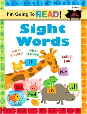 I'm Going to Read(r) Workbook: Sight Words