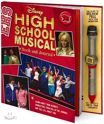 Disney High School Musical : My Page Journal and Microphone Pen